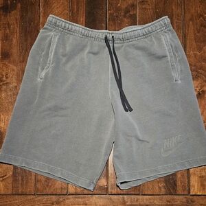 Nike Washed Fleece Short Grey Men's XL